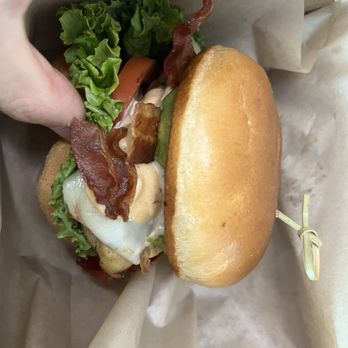 Urban Crave - Bacon avocado chicken sandwich - Burgers Near Me - Ontario, California Urban Crave - Bacon avocado chicken sandwich - Burgers Near Me - Ontario, California