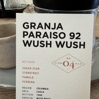 Masterpiece Coffee - Wush Wush - Coffee & Tea Near Me - Berkeley, California