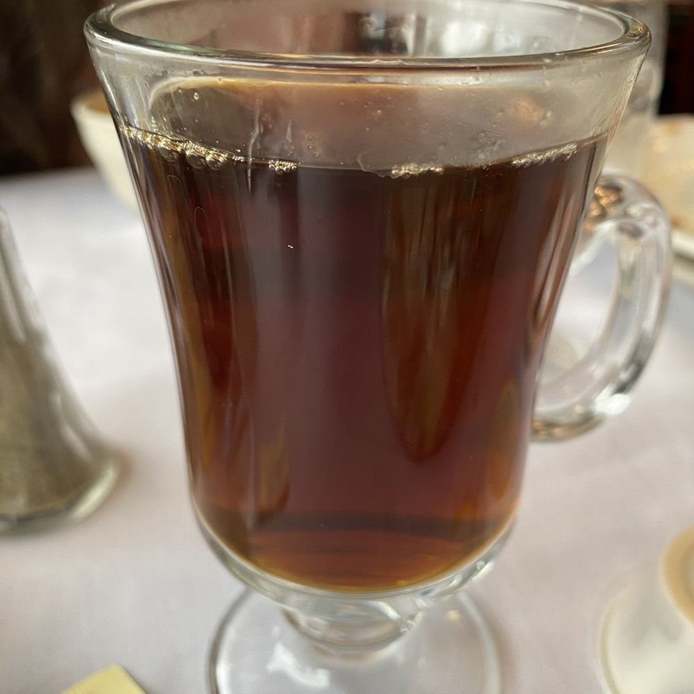 Weak coffee