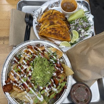 Miches De La Baja - Super nachos and birria tacos - Mexican Near Me - Riverside, California