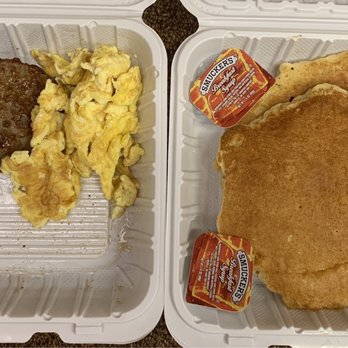 Mel’s Diner - Pancakes, scrambled eggs, sausage patties. - Diners Near Me - Rochester, New York