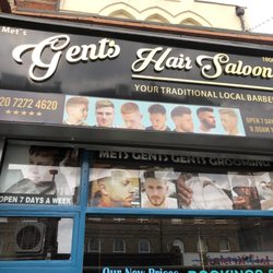 Mets Gents Hair salon - Sign