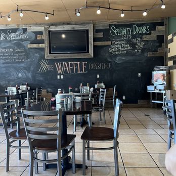 The Waffle Experience - Cute atmosphere. - Waffles Near Me - Elk Grove, California The Waffle Experience - Cute atmosphere. - Waffles Near Me - Elk Grove, California