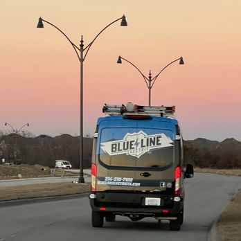 Blue Line Electric - Blue Line Electric service van - Electricians Near Me - Mckinney, Texas Blue Line Electric - Blue Line Electric service van - Electricians Near Me - Mckinney, Texas