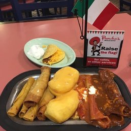 Typical Pancho's Meal - Round One!