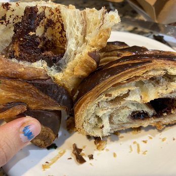 Chez Pierre et Genevieve - Inside of Nutella croissant - Bakeries Near Me - Bloomfield Hills, Michigan Chez Pierre et Genevieve - Inside of Nutella croissant - Bakeries Near Me - Bloomfield Hills, Michigan