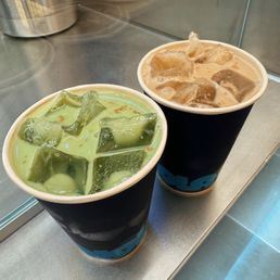 ICED MATCHA LAVENDER YUZU LATTE & ICED LAVENDER YUZU LATTE ICED MATCHA LAVENDER YUZU LATTE & ICED LAVENDER YUZU LATTE