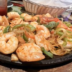 Pancho Villa Grill - Shrimp Fajitas