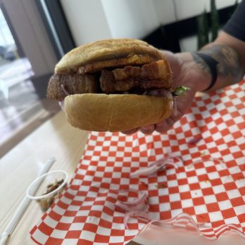 Pollo Lima - Pork belly sandwich - Chicken Shop Near Me - Greenwood Village, Colorado Pollo Lima - Pork belly sandwich - Chicken Shop Near Me - Greenwood Village, Colorado