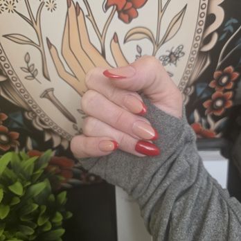 Eyes on me - Builder gel, classic fresh, but the perfect shade of red. The attention to detail is unmatched. - Nail Salons Near Me - Seattle, Washington Eyes on me - Builder gel, classic fresh, but the perfect shade of red. The attention to detail is unmatched. - Nail Salons Near Me - Seattle, Washington