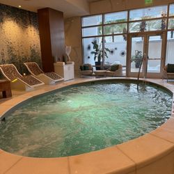 Rock Spa & Salon - Seminole Hard Rock Tampa - Interior pool and Jacuzzi
