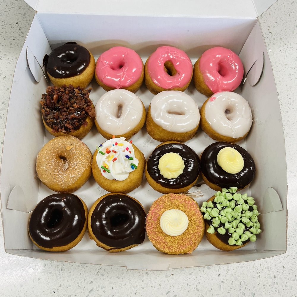Van Dough - a variety of donuts in a box - Donuts Near Me - Clearwater, Florida Van Dough - a variety of donuts in a box - Donuts Near Me - Clearwater, Florida