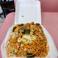 1-Item Combo w/ Mushroom Chicken ~$13