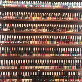Alpha Nails Bar - Which color!?! Alpha Nails Bar has them ALL and are always up to date on the newest shades of the season! - Nail Salons Near Me - Worcester, Massachusetts