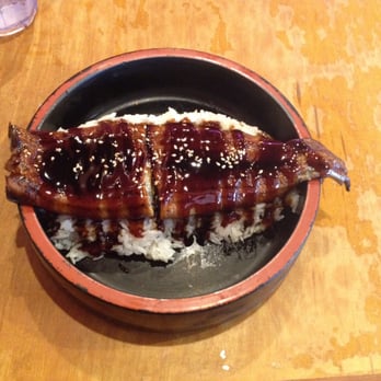 Pepper Lunch USA - Unagi donburi (eel over rice). It's basically like a larger version on unagi nigiri sushi without nori. - Teppanyaki Near Me - Milpitas, California