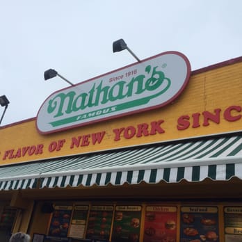 Nathan's Famous - Exterior - Hot Dogs Near Me - Brooklyn, New York