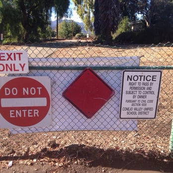 Conejo Schools Foundation - Paige Lane Exit from Park to south runs through the property - be careful sometimes the one way sign is ignored !!! - Community Service/Non-Profit Near Me - Thousand Oaks, California Conejo Schools Foundation - Paige Lane Exit from Park to south runs through the property - be careful sometimes the one way sign is ignored !!! - Community Service/Non-Profit Near Me - Thousand Oaks, California