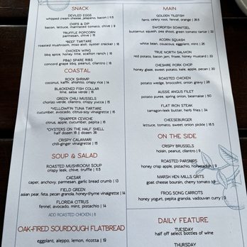 Luke's Kitchen and Bar - Menu - Seafood Near Me - Orlando, Florida Luke's Kitchen and Bar - Menu - Seafood Near Me - Orlando, Florida