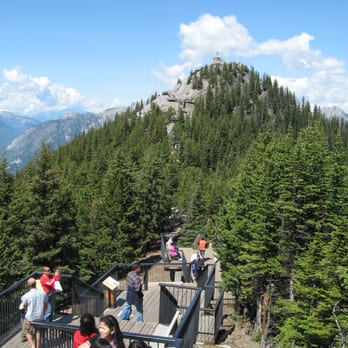 Banff Gondola - Summit of Sulphur Mountain via Banff Gondola - view facing Cosmic Ray Park Station in the distance. - Parks Near Me - Banff, Alberta