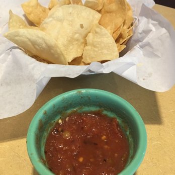DK Maria's Legendary Tex-Mex - Cheeeeps and salsa. Salsa pretty good. - Tex-Mex Near Me - Austin, Texas