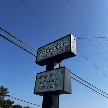 Eclectic - The sign from outside - Candle Stores Near Me - Fenwick Island, Delaware