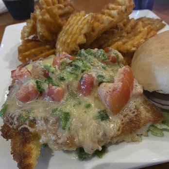Hobo's Cafe - Key Lime Fish Sandwich! Perfectly balanced and so so good!!! - New American Near Me - Key Largo, Florida