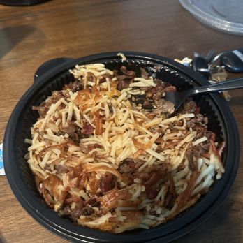 Waffle House - Hash brown steak melt bowl - Breakfast & Brunch Near Me - Greensboro, North Carolina Waffle House - Hash brown steak melt bowl - Breakfast & Brunch Near Me - Greensboro, North Carolina