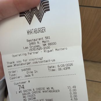 Whataburger - Burgers Near Me - Las Cruces, New Mexico Whataburger - Burgers Near Me - Las Cruces, New Mexico