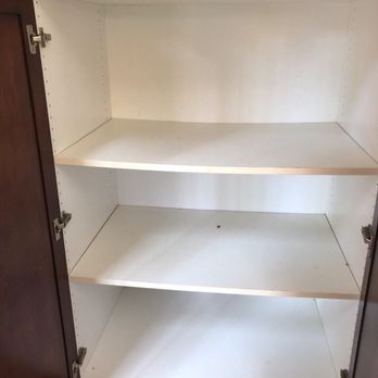 Heartwood Cabinetry - Before - sagging deep cabinets. Impossible to find anything. - Cabinetry Near Me - Irvine, California Heartwood Cabinetry - Before - sagging deep cabinets. Impossible to find anything. - Cabinetry Near Me - Irvine, California