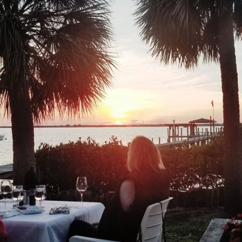 Cafe Coconut Cove - View from our table - German Near Me - Melbourne Beach, Florida Cafe Coconut Cove - View from our table - German Near Me - Melbourne Beach, Florida