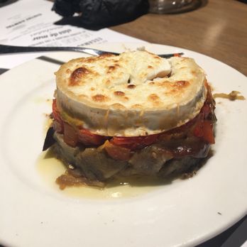 Ciutat Comtal - Escalivada toooed with goat cheese. Couldn't resist to take a bite before I took a pic - Tapas Bars Near Me - Barcelona, B Ciutat Comtal - Escalivada toooed with goat cheese. Couldn't resist to take a bite before I took a pic - Tapas Bars Near Me - Barcelona, B