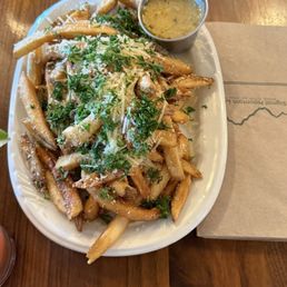 Parmesan fries Parmesan fries