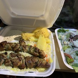 Pork Souvlaki Dinner Buy One Get One Free