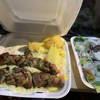 George the Greek - pork souvlaki dinner - Greek Near Me - Etobicoke, Ontario