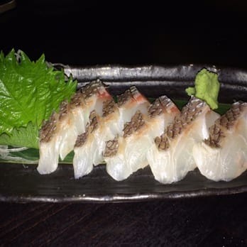 Kinjiro - Japanese Madai Snapper Sashimi (Matsukawa-style) - Izakaya Near Me - Los Angeles, California