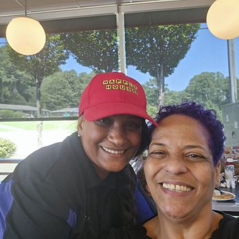Waffle House - Me and our server, Angelina. She was awesome! - Breakfast & Brunch Near Me - Tucker, Georgia Waffle House - Me and our server, Angelina. She was awesome! - Breakfast & Brunch Near Me - Tucker, Georgia