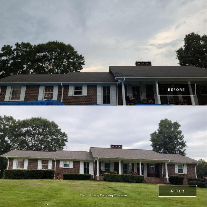 Slide of Frank's Roofing