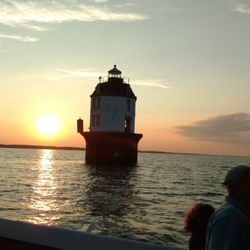 Fish The Bay Charters - Point No Point lighthouse - Sunset Cruise