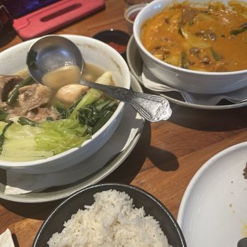 Avenida Restaurant - Beef Bulalo (Shank) Beef Kare-Kare - Filipino Near Me - San Mateo, California