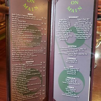 Olive On Main - Drink menu - Mediterranean Near Me - Laurel, Maryland