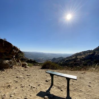 Rocky Peak Park - First bench - Hiking Near Me - Simi Valley, California Rocky Peak Park - First bench - Hiking Near Me - Simi Valley, California