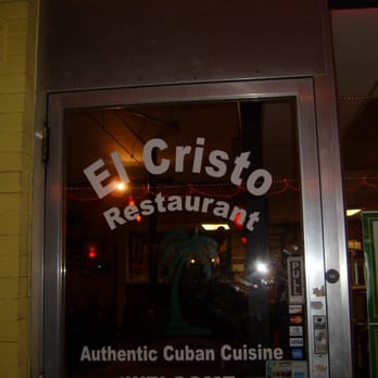 El Cristo Restaurant - the front door - Cuban Near Me - MIAMI, Florida