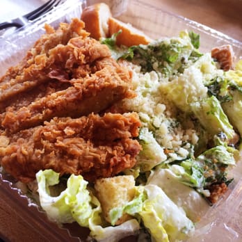 The Butchers Son - Fried chicken added to ceasar salad - Salad Near Me - Berkeley, California The Butchers Son - Fried chicken added to ceasar salad - Salad Near Me - Berkeley, California