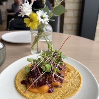 Owamni - Elk taco - New American Near Me - Minneapolis, Minnesota Owamni - Elk taco - New American Near Me - Minneapolis, Minnesota