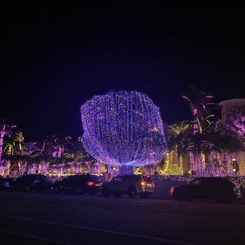 Jensen Beach Mansion Christmas Lights 2022
