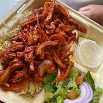 Kismayo Kitchen - Somali Rice Combo - Somali Near Me - Burlington, Vermont