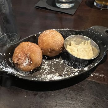 The General Public - CRAB HUSHPUPPIES - New American Near Me - San Antonio, Texas The General Public - CRAB HUSHPUPPIES - New American Near Me - San Antonio, Texas