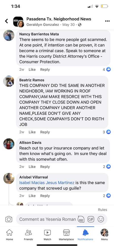 Slide of JUST ROOFING AND REMODELING