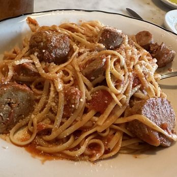 Mamma Rosa - Linguini with sausage and meatballs. Very good, especially the sausage. Also highly recommended. - Italian Near Me - Lindenwold, New Jersey Mamma Rosa - Linguini with sausage and meatballs. Very good, especially the sausage. Also highly recommended. - Italian Near Me - Lindenwold, New Jersey
