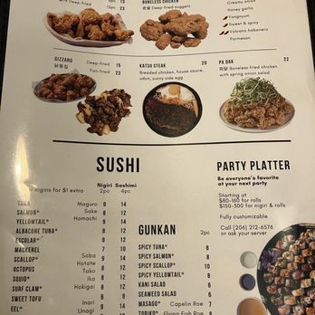 Sushi Hiro - Menu June 2024 - Japanese Near Me - Federal Way, Washington